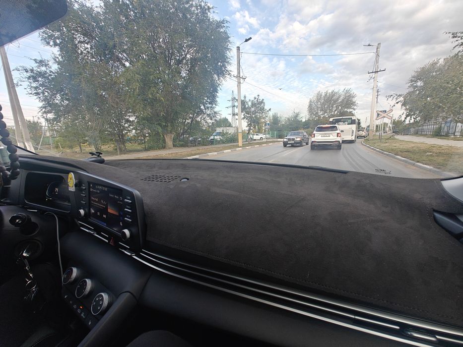 Накидка на панель Hyundai elantra