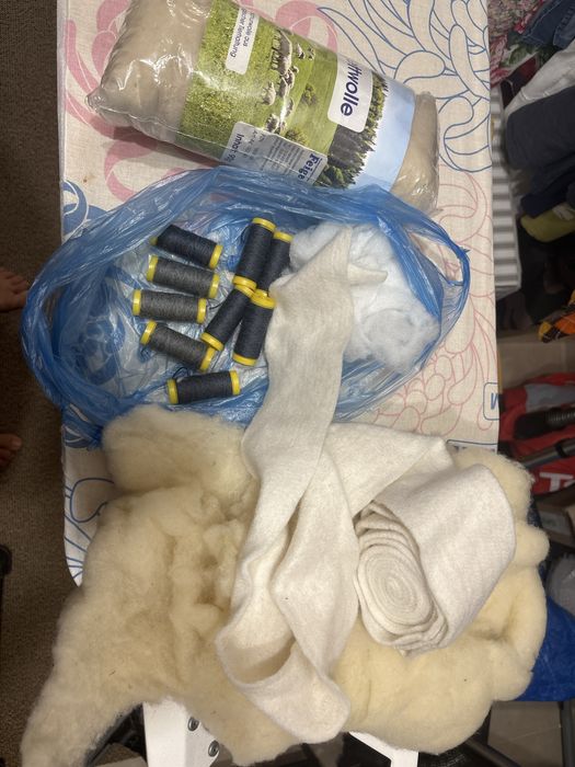 Ata macrame, cusut crosetat, tricotat, lana