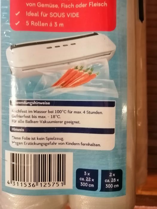 Фолио за вакуумиране