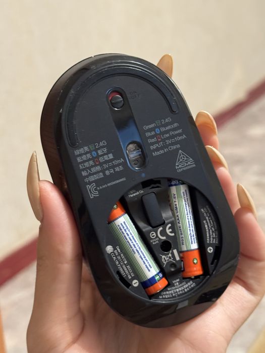 Мышь Xiaomi Mi Dual Mode Wireless Mouse Silent Edition черный