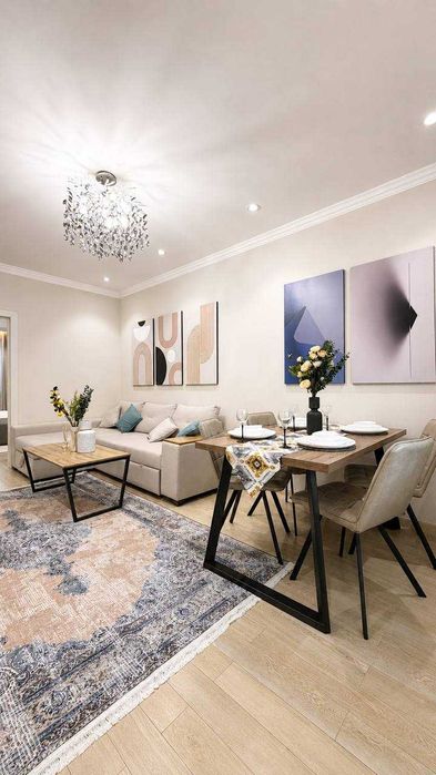 Евроремонт, 2 этаж и 48 м² — квартира у Максима Горького`