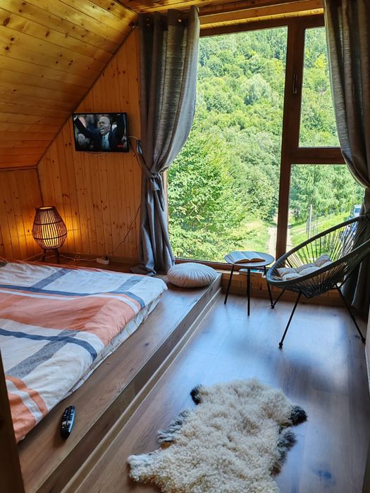 Cabana cu ciubăr de Inchiriat Bistra Muresului  Salină+Saună