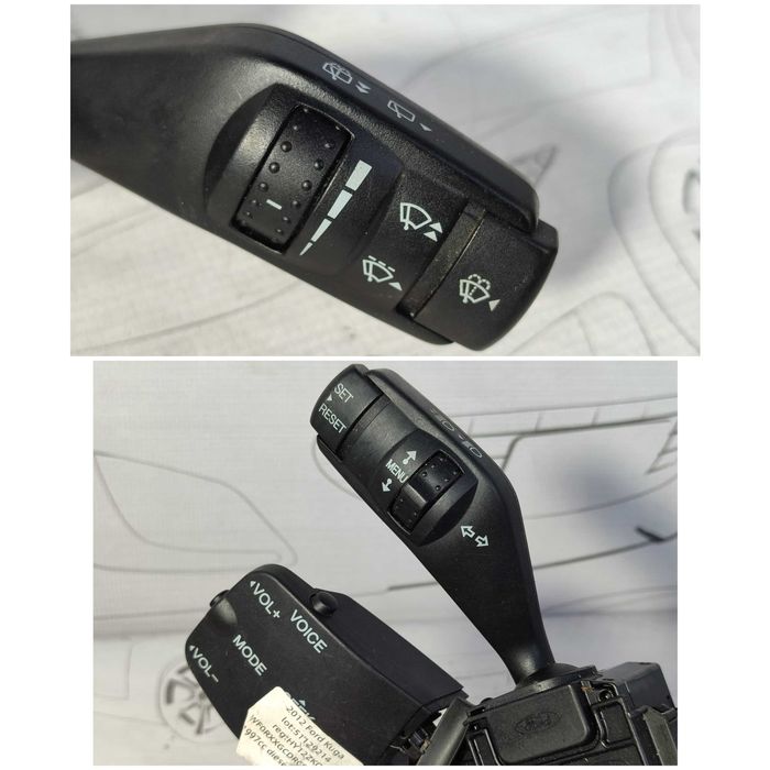 Ansamblu manete comenzi volan + spiră Ford Kuga I 3M5T6A75AE 2012 / [2008-2012] / (5B3)
