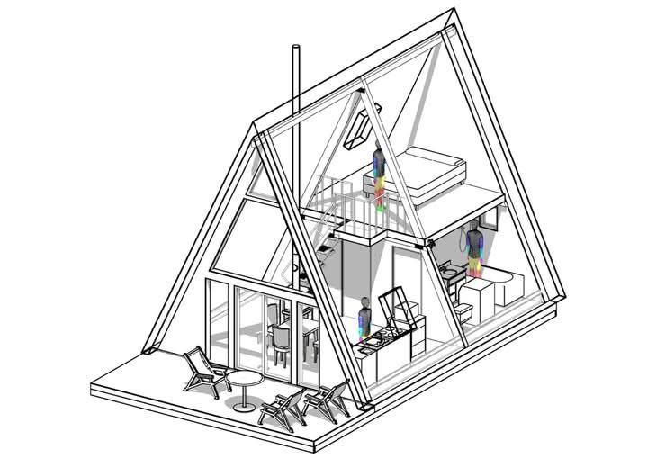 Vând căbănuțe turistice cu dormitor baie și bucătărie