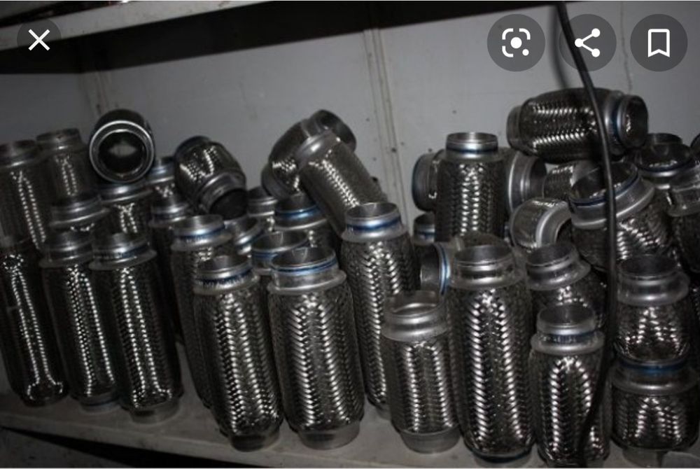 Гофры на глушители