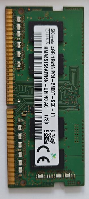 Vand ram laptop DDR4  4Gb 2400Mhz Hynix