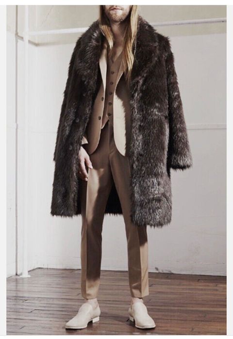 Margiela x H&M Beaver coat EU52