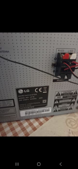 Vand sistem audio LG