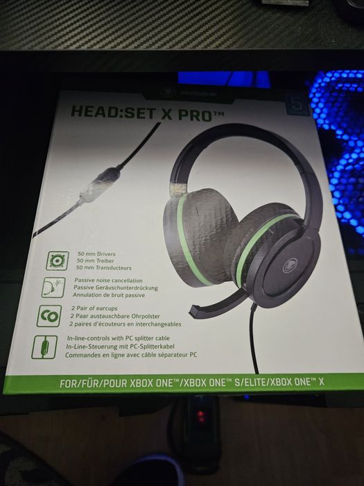 Casti snakebytes head set x pro