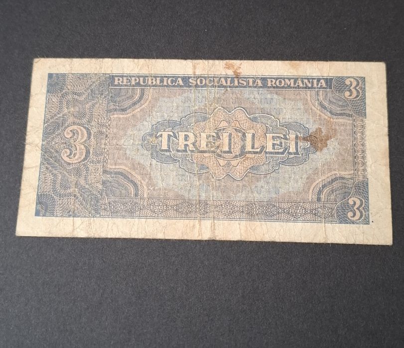 Bancnota 3 lei anul 1966
