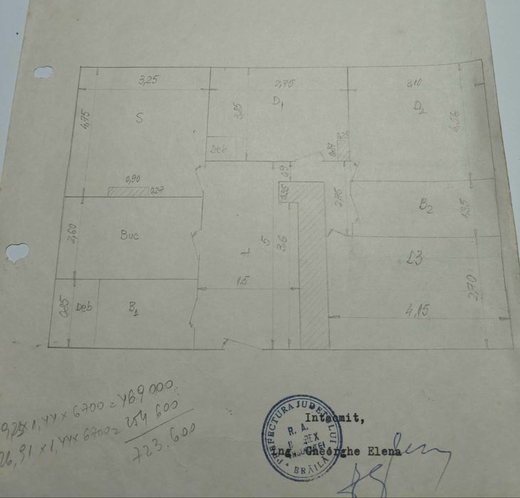 Vand apartament 4 camere
