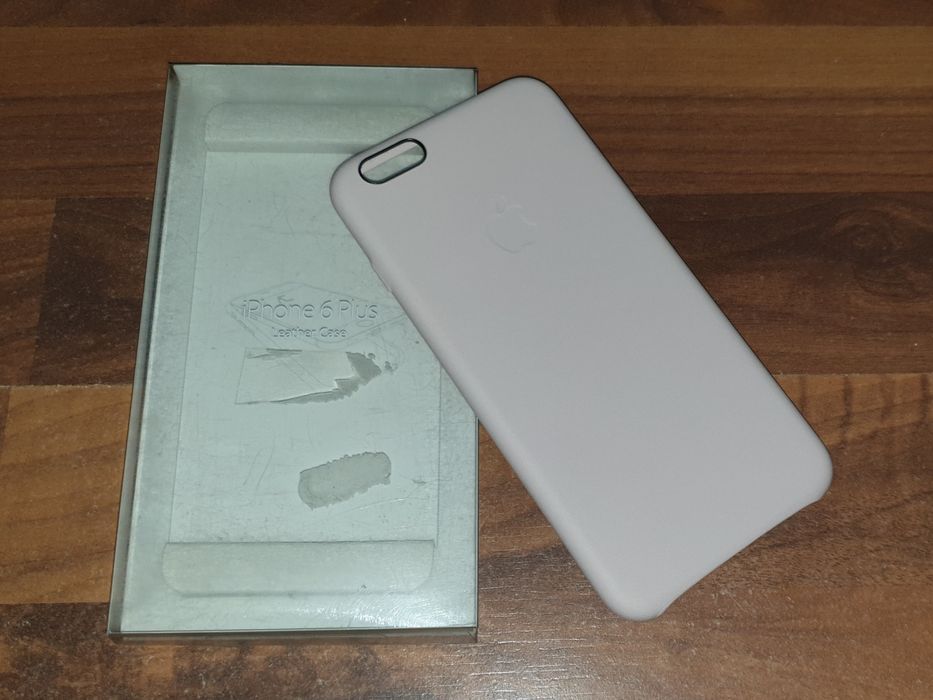 Husa piele naturala originala Apple Leather Case iPhone 6 Plus 6s Plus