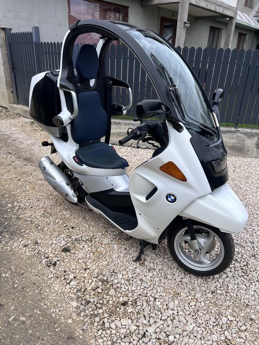 Bmw C1 125cc inmatriculat in uk pe numele meu