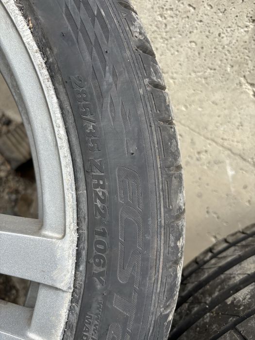 Porsche Cayenne Audi Q7 Vw Touareg 5x130 22” 3бр джанти с гуми 22
