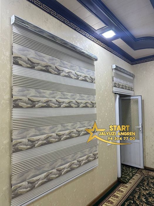 Jalyuzi va Pardalar va plise va dikey  pardalar