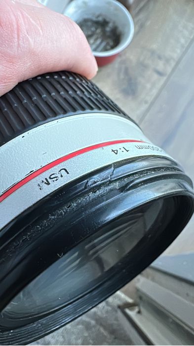 Obiectiv Canon 70-200 F4 + Husa Canon