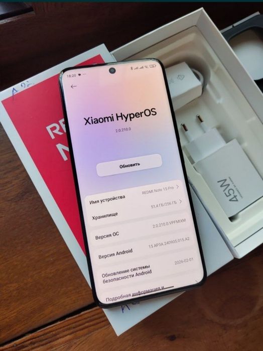 Redmi not 15 pro 8/256 ideal