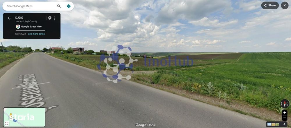 Teren extravilan 30.000 mp, Horlesti - langa A8