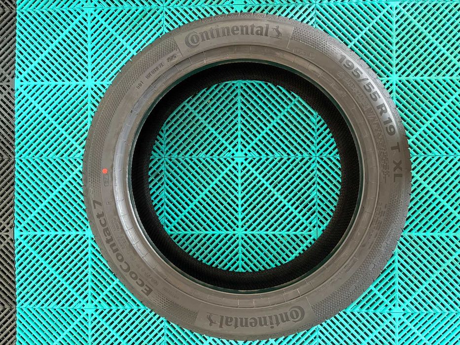 Set anvelope noi vara 195 55 R19 Continental EcoContact 7 T XL 94T echipare Renault dot 2525