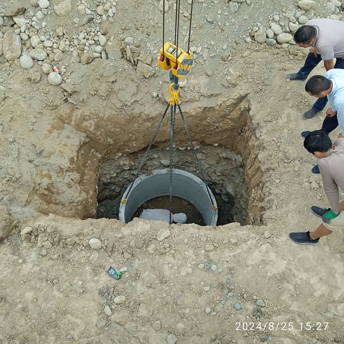 Бетонные кольца для септика жби