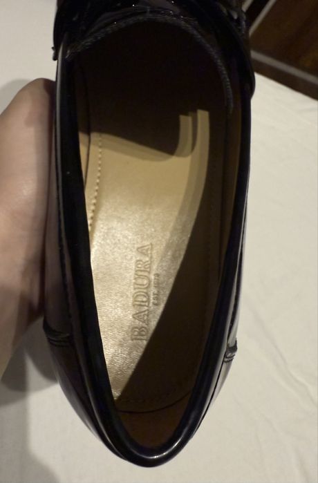 Мокасини Badura черни