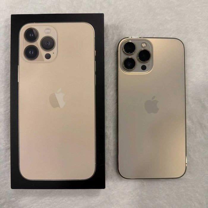 iPhone 13 Pro Max Gold 86%Bat 128GB totul original liber retea