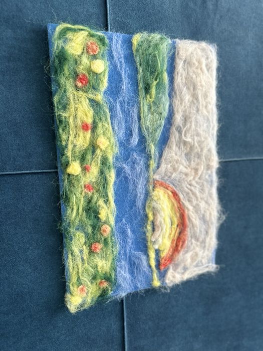 шерстяная живопись