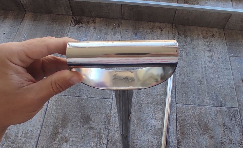 Дръжка, държач за лопата. Тръба от неръждаема стомана Офроуд, off-road