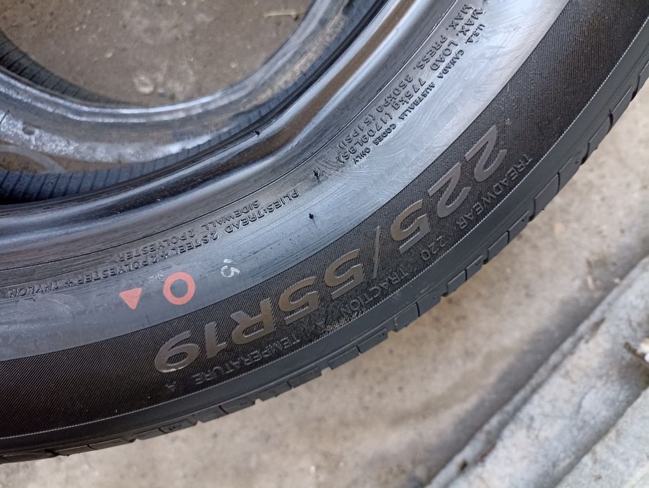 225/55/19 Hankook летний комплект