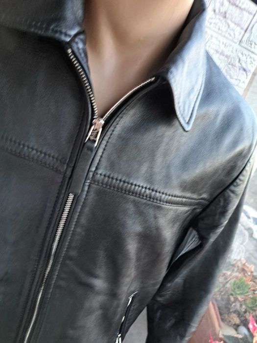 мъжко яке,кожено черно яке,сако,Hugo Boss