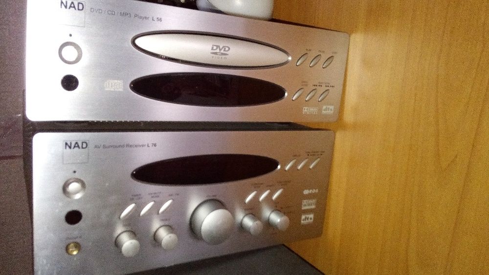 Ресивер и CD плеер NAD
