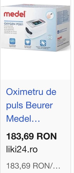 Oximetru puls ,oxigen