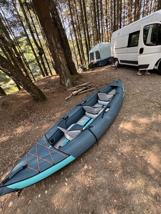 Schimb/vand caiac 3 pers itiwit decathlon cu sup, paddleboard