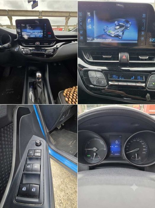 Toyota C-HR 1.8 Hybrid 125000km Garantie Toyota pana la 2000.000km unic proprietar  Agreeata scoala de soferi