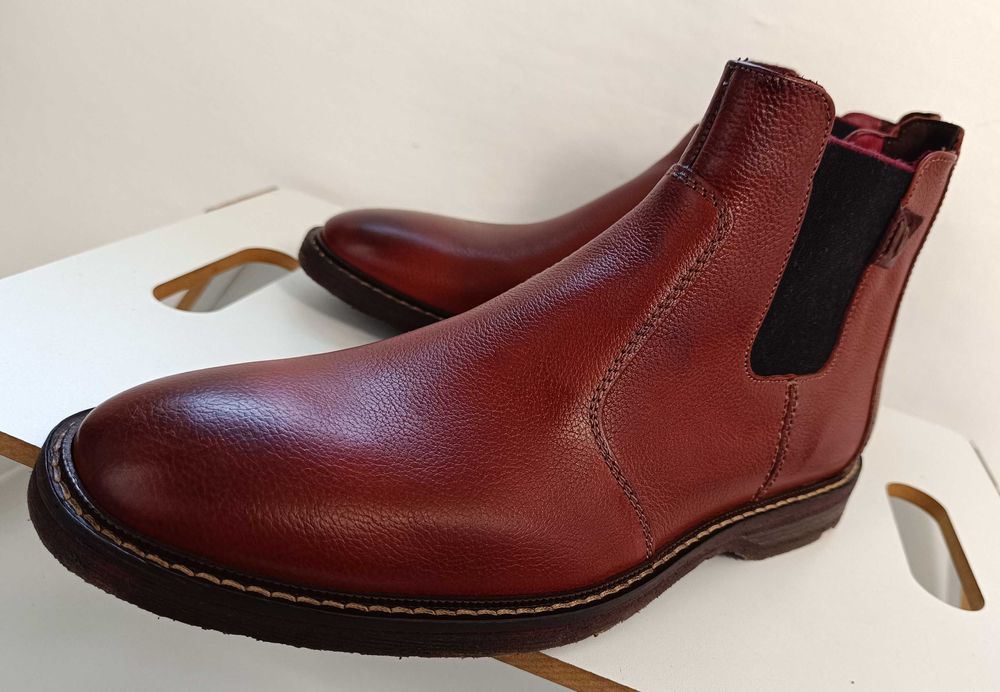 Ghete chelsea 41 plain toe premium LLOYD NOI piele naturala moale