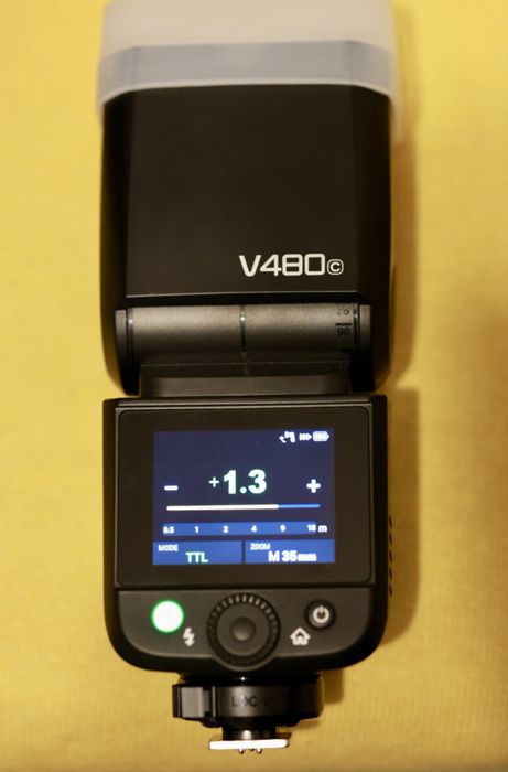 Blitz Godox v480 canon impecabil in garantie