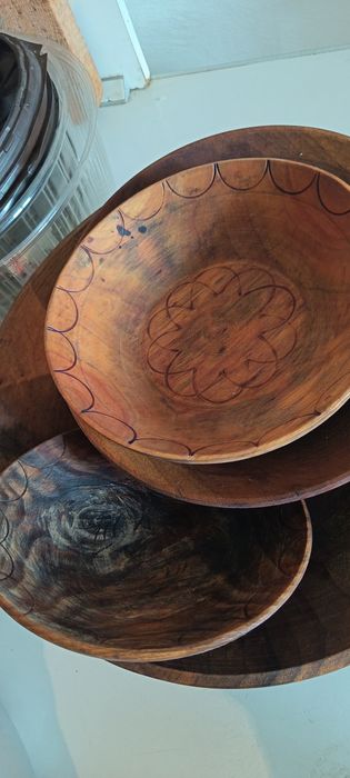 Деревянная посуда давних времён.