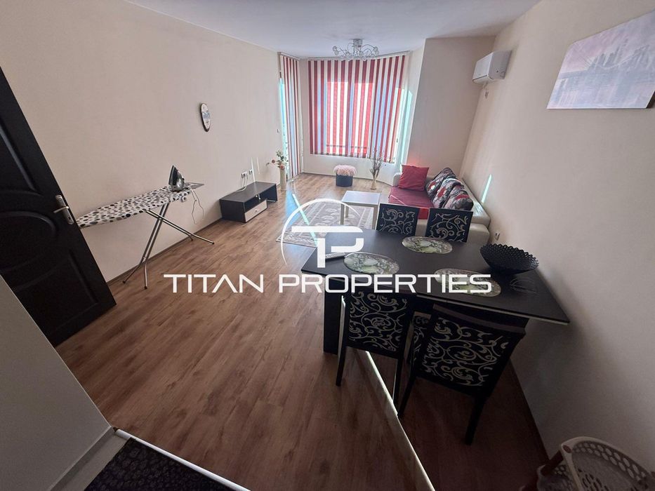 Ключ в офиса! Двустаен, под наем, кв. Сарафово