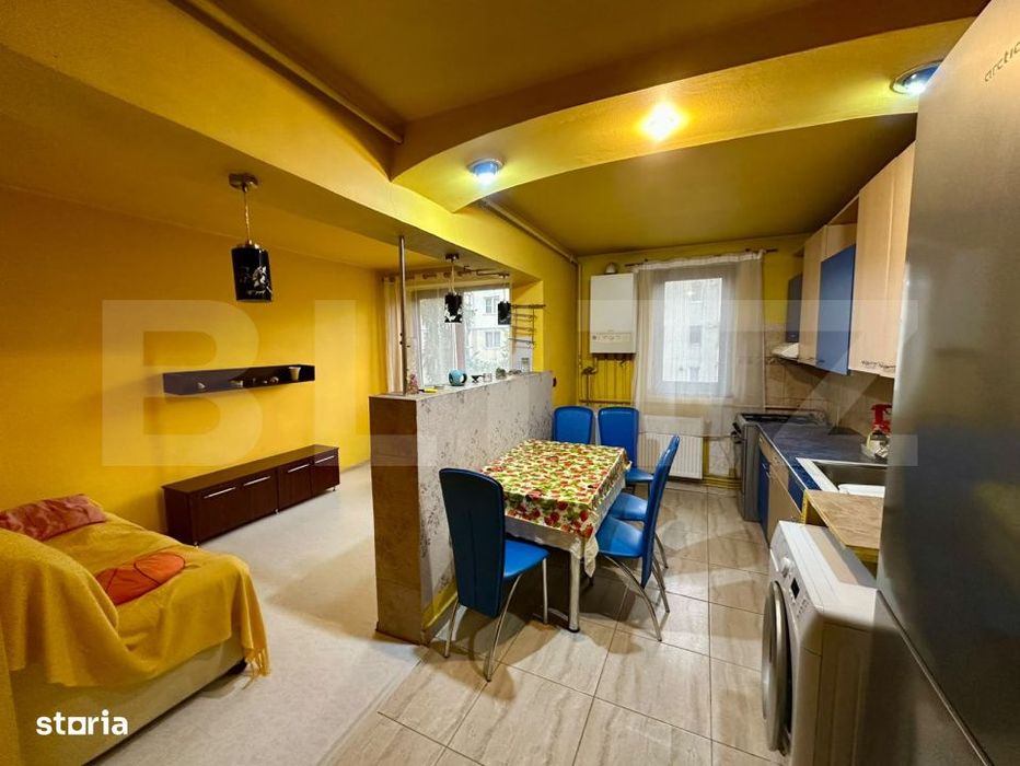 Apartament 3 camere, 62 mp, zona Decebal