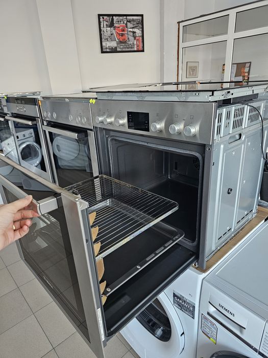 Фурна за вграждане с индукционен плот BOSCH