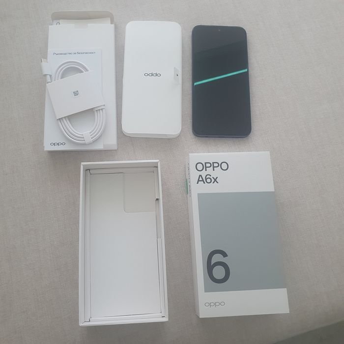 OPPO A6x смарт телефон НОВ.