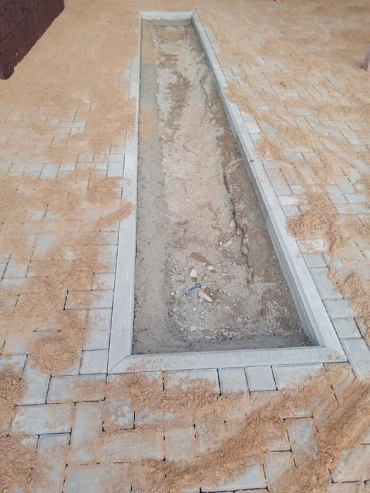 Укладка брусчатки и тротуарной плитки