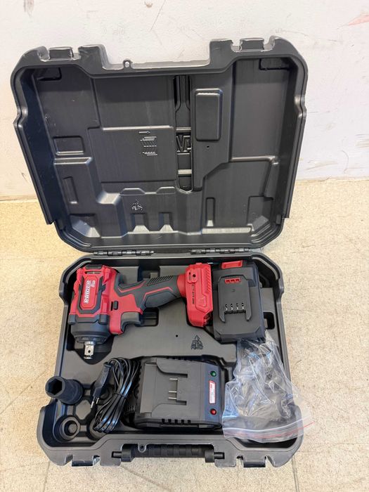 Крик хидравличен тип крокодил 2t 130-300mm/Удължител 25m/R20 Гайковерт