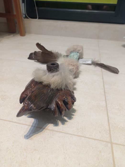 Pipa lemn Cap vultur cu certificat