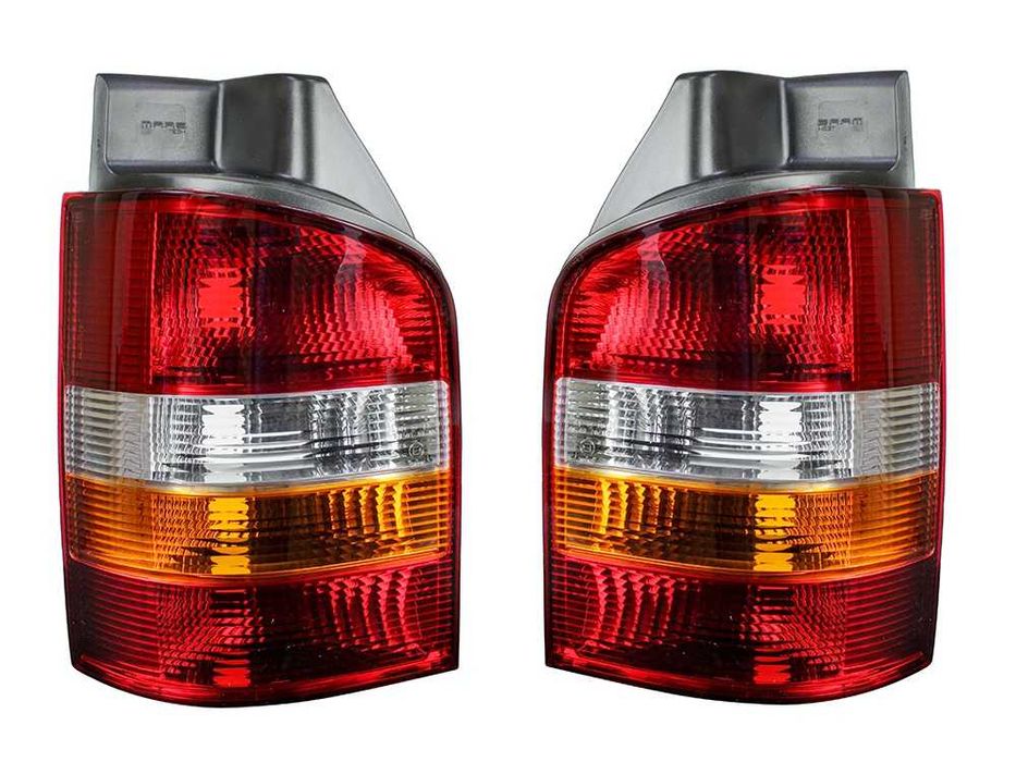 Стоп Стопове VW Transporter T5 / Транспортер Т5 (03-09) бяло+жълто