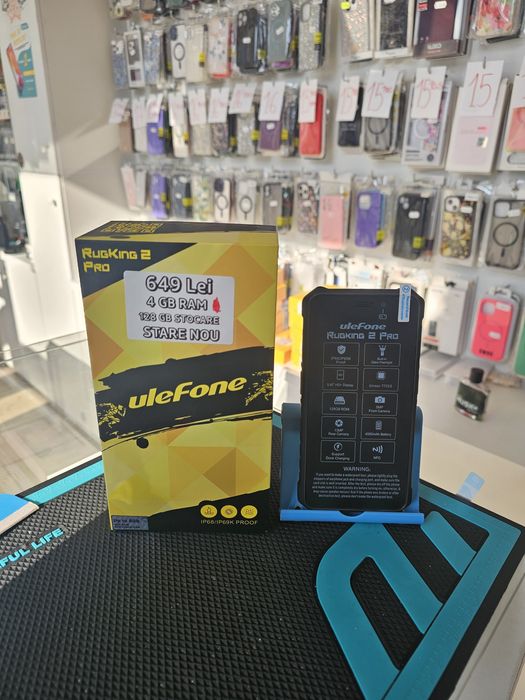 Ulefone RugKing 2 Pro, 4/128 GB, Nou, 2 ani garanție