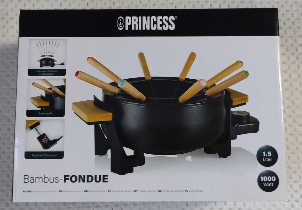 Bambus Fondue - nou - in cutie