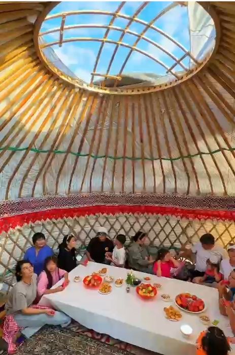 Отдых на природе в шатрах и юрте