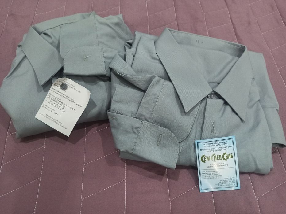 Рубашки новые военные