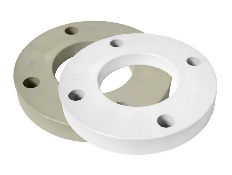 Фланец пластиковый, Марка: PP-R, Материал: полипропилен